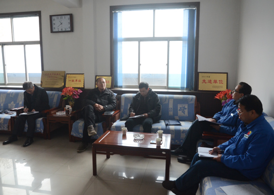 魏景生帶隊到通方煤機公司督導調研(圖1)